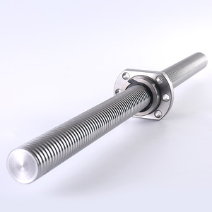 Custom Made Ball Screw SsR2505 Sfs2510 2520 2525 Steel Lead Screw 100mm Outer Diameter 20 Pitch For <b>Punch</b> <b>Machine</b> Tools - Product Image 2