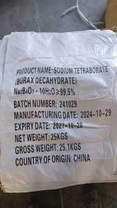 Borax pentahydraté (Na2B4O7.5H2O) Grade industriel et agricole Haute pureté Poudre blanche - Product Image 2