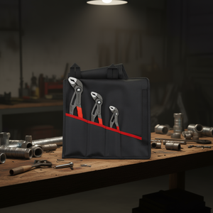 Ensemble de pinces Cobra Knipex 150 mm, 250 mm, 300 mm, kit d'outils avec clé à molette réglable - Product Image 2