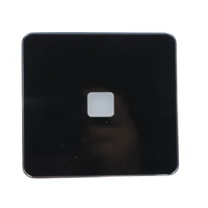 Tempered Crystal Glass Panel 2 Gang 2 Way Mobus RS485 protocol full Touch Sensor Switch For smart home products