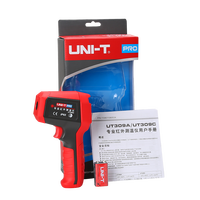 Thermomètre infrarouge professionnel UNI-T UT309A avec écran LCD, USB, en plastique - Mesure l'énergie infrarouge UT309C/UT309E LS
