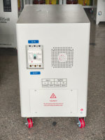 Stabilisateur de tension AC monophasé 60 KVA, modèle TND SVC 220V 50/60Hz AVR CE, utilisation industrielle en cuivre