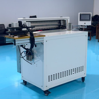 Máquina de troquelado y ranurado eléctrica 7015SV con servomotor para procesamiento automático de cajas rígidas/cartón