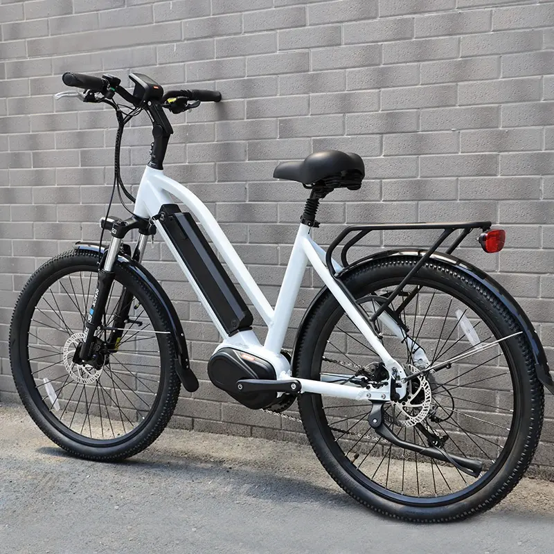 Китай, оптовая продажа, новый дизайн, Винтажный Велосипед Bafang M400, средний двигатель Bbshd, средний привод 36 В, 250 Вт, 350 Вт, Электрический городской Женский велосипед