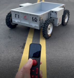Chariot de transport spécial électrique tout-terrain 4x4 à vitesse constante à commande à distance à une seule main - Product Image 3