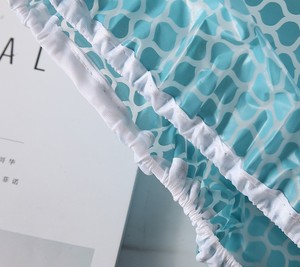 Thân Thiện Với Môi Duy Nhất Satin Tắm Vòi Hoa Sen Cap <span class=keywords><strong>Make</strong></span> up Spa Hat Mũ Tắm Cho Phụ Nữ, Cô Gái, Trẻ Em - Product Image 6