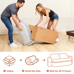 Productos Más Vendidos <span class=keywords><strong>2026</strong></span> Sofá Cama Extraíble de Tela Tamaño Individual Comprimido para Sala de Estar, Stock en EE. UU. - Product Image 5