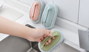 Brosses de nettoyage de salle de bain en PP écologiques à forte décontamination, éponge de toilette épaissie, brosse de bain haute température - Product Image 6