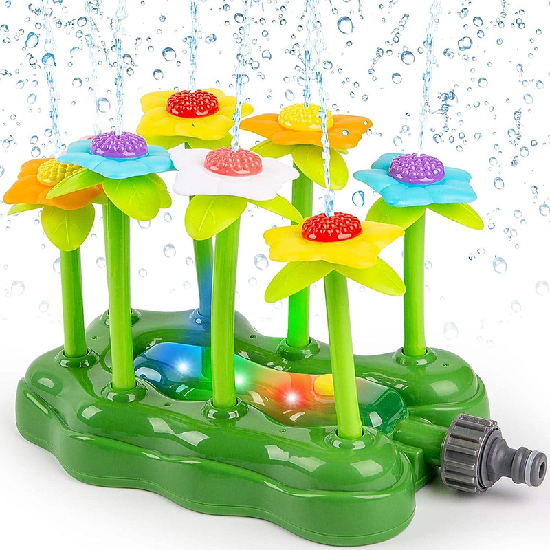 Outdoor Splash Flower Water Sprinkler Toy