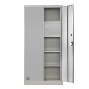 Armoire de classement métallique à double porte, multi-niveaux et verrouillable, <span class=keywords><strong>casier</strong></span> de <span class=keywords><strong>rangement</strong></span> pour employés de bureau, best-seller - Product Image 3