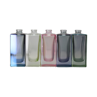Flacon de parfum vide avec logo personnalisé atomiseur de parfum en verre cristal vaporisateur 60ml 50 ml 100ml bouteille de cologne bouteilles de parfum de luxe