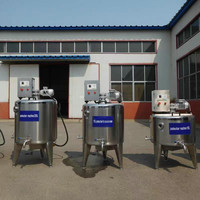 Pasteurisateur Commercial Compact 1000 kg 500 kg/h 50L pour Lait et Jus de Fruits – Prix Compétitif