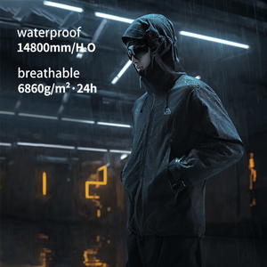 PELLIOT Giacca da <span class=keywords><strong>Uomo</strong></span> con Cappuccio, Casual, Elastica, Invernale, Antivento, <span class=keywords><strong>Impermeabile</strong></span>, per Escursionismo - Product Image 2