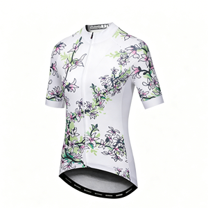 Maillot de Ciclismo con Estampado de Estilo Chino Antiguo para Adultos, Cortavientos, Manga Tres Cuartos, Tejido Antibacteriano con Estampado por Transferencia Térmica - Product Image 3