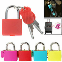Cadenas en laiton 30 mm anti-rouille pour bagages et portes, avec couvercle en plastique aux couleurs personnalisées