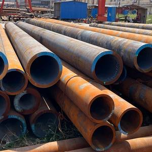 Solide et fiable Q345 <span class=keywords><strong>tube</strong></span> rond en <span class=keywords><strong>acier</strong></span> sans soudure en métal laminé à chaud - Product Image 3