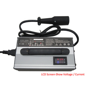 Cargador de Baterías de Plomo-Ácido de 900W, 24V 25A, 36V 20A, 48V 15A, 60V 12A, 72V 10A, <span class=keywords><strong>para</strong></span> Carritos de Golf, <span class=keywords><strong>Club</strong></span> Car, Montacargas, EZGO TXT RXV - Product Image 3