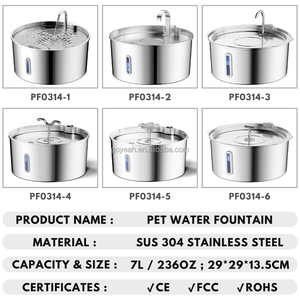 <span class=keywords><strong>Bebedero</strong></span> para Perros Grandes de 1.8 Gal/7L, Acero Inoxidable, para Hogares con Múltiples Mascotas - Product Image 2