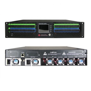 Láser 1550nm WDM Edfa 19dBm 23dBm 4 16 32 Puerto Amplificador de fibra óptica CATV Gpon EYDFA <span class=keywords><strong>Pon</strong></span> EDFA - Product Image 2