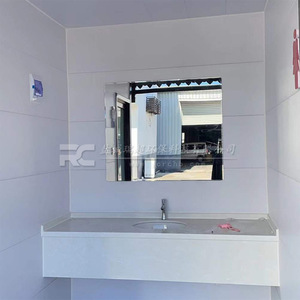 Toilettes portables en panneaux sandwich, design moderne pour les attractions touristiques, utilisation extérieure écologique - Product Image 1