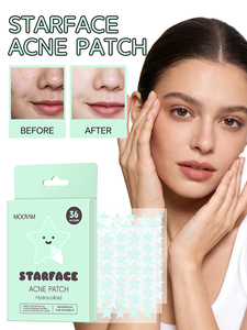 Parches para el Acné STARFACE de MOOYAM, Nuevo Producto, Ayuda a Absorber el Exceso de Grasa y a Reducir la Apariencia del Acné - Product Image 1