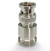 N/BNC-KJG1 Femelle vers Mâle 50 Ohms DC-18GHz Contact Plaqué Or Acier Inoxydable Faible VSWR Équipement RF Industriel pour Mesure et Test
