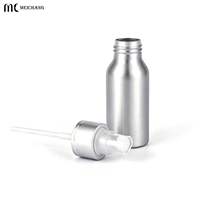Flacon pulvérisateur en aluminium à large angle, 40 ml-250 ml, à fine brume, anti-fuite, protection UV, emballage cosmétique