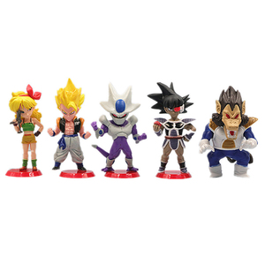 <span class=keywords><strong>Figurines</strong></span> d'action d'anime japonais Goku Gohan Vegeta en PVC, <span class=keywords><strong>mini</strong></span> <span class=keywords><strong>figurines</strong></span>, jouet, dessin animé Saiyan Goku Super Saiyan pour les fans d'anime - Product Image 4