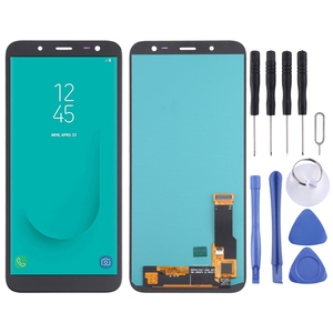 หน้า<span class=keywords><strong>จอ</strong></span> OLED LCD ราคาดีที่สุดสำหรับ Samsung Galaxy J6 SM-<span class=keywords><strong>J600</strong></span> พร้อมชุด<span class=keywords><strong>จอ</strong></span>ดิจิตอลแบบครบชุด - Product Image 1