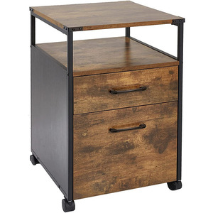 Rolling File Cabinet With 2 Drawers,Letter/A4/Legal Size Mobile Filing Cabinet With Steel,Office Cabinet On Wheels