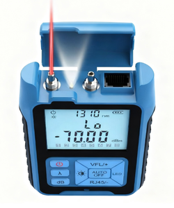 Máy đo công suất quang mini với Máy kiểm tra sợi quang VFL 2 trong 1 và nguồn sáng đỏ để kiểm tra cáp FTTH và phát hiện tín hiệu - Product Image 3