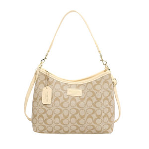 Sac fourre-tout de haute qualité en PU, modèle 2025, avec fermeture éclair et doublure en polyester. Sac à bandoulière portable antivol - Product Image 3