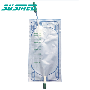 750ml चिकित्सा पैर बैग पोर्टेबल मूत्र निकासी बैग/कैथेटर पैर बैग - Product Image 1