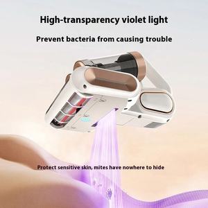 Aspirateur à <span class=keywords><strong>matelas</strong></span> sans fil personnalisé avec lumière UV pour voiture et maison, 13Kpa, aspirateur à main haute puissance, avec emballage logo gratuit - Product Image 3