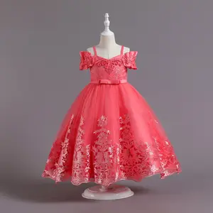 X33 One Shoulder Toddler Girls Dresses 12 Year Old Girl Dress Kids Dresses For Girls Wholesale