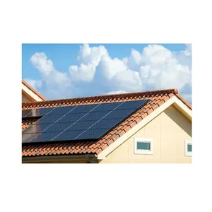 콘크리트 타일 지붕 태양열 장착 시스템 평면 지붕 시스템 타일 브래킷 강철 레일 장착 패널 용 태양열 랙 레일