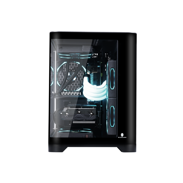 Hot Selling Design Pc Gamer Case Micro Atx Gaming Computer Cases & Towers With Tempered Glass Panel Cabinet Pc