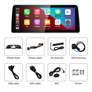 HFMidia Qualcomm Snapdragon 665 Système Android 16 Carplay sans fil AUTO pour BMW Série 6 F12 F13 CIC NBT Lecteurs vidéo de voiture - Product Image 6