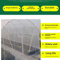 Filet anti-pucerons M10 en maille anti-insectes pour jardins agricoles et serres, voiles d'ombrage et filets verts