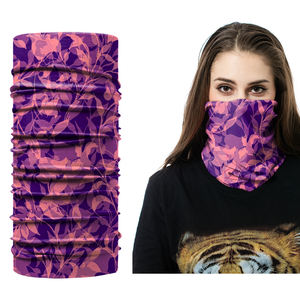 Noir Orange Plain Tie Dye Rouge Blanc Blanc Bandana FaceMask Neck Gaitor - Product Image 1