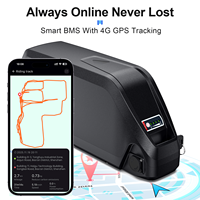 Stock entrepôt UK : Batterie de vélo électrique 48V 30Ah intégrée au cadre, avec GPS intégré et base de montage pour moteur 1800W, livraison en 3-7 jours