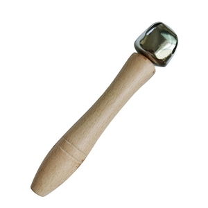 Campanas de mano de madera con un solo timbre, instrumento de percusión Orff para niños, para entrenamiento sensorial y de ritmo. - Product Image 1