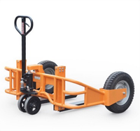 Transpalette manuel hydraulique JIN YANG HU 1.25T pour terrain accidenté à vendre