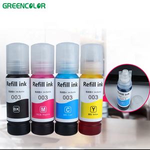 Greencolor Compatible 003 004 103 104 tinta 4 colores para impresora Epson L3115 L3150 L3210 L3250 L1110 L3100 L3101 L3110 - Product Image 1