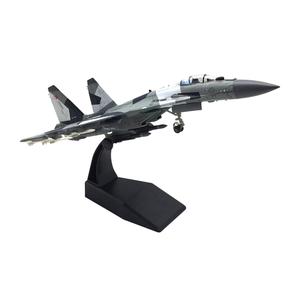 เครื่องบินรบ SU35รัสเซียของเล่นเครื่องบินของเล่นสำหรับเด็กขนาด1/100สำหรับตกแต่งเดสก์ท็อป - Product Image 2