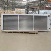 Ventilateur de refroidissement à convection forcée pour chambre froide, en acier inoxydable SUS304, à trois sorties, pour entrepôt frigorifique commercial