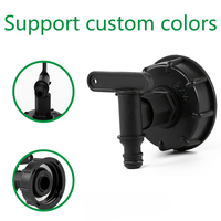 Offre Spéciale DN50 S60X6 petit mamelon ensemble complet IBC tonne tambour Valve accessoires bec plastique robinet jardin mamelon tuyau connecteur