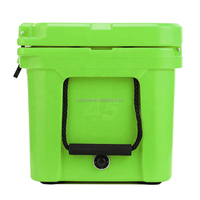 45QT Rotomolded Koelbox, geschikt voor droogijs, extra sterke geïsoleerde ijsbox met aangepast logo voor buitengebruik