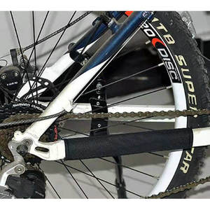 Protection de chaîne de vélo en Velcro, réglable et durable, pour VTT - Product Image 3