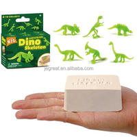 Meilleur vendeur 2021 Mini kit de fouille de squelette de dinosaure qui brille dans le noir pour enfants